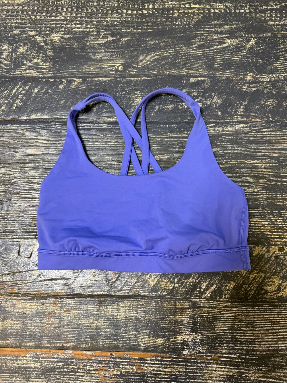 Lululemon Women's Purple Strappy Sports Bra